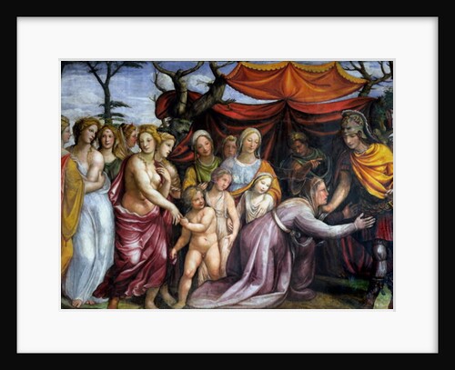 The 'Sala delle Nozze di Alessandro e Rossana' by Giovanni Antonio Bazzi Sodoma