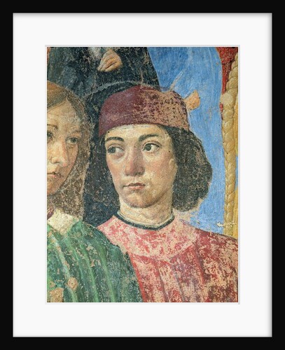 The Procession of the Bishop in Front of the Church of S. Ambrogio by Cosimo Rosselli