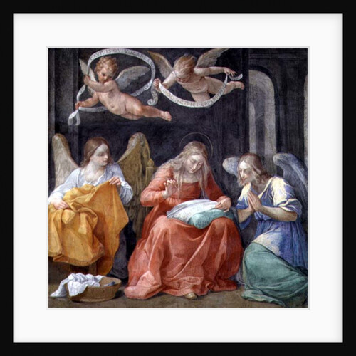 The Virgin Sewing by Guido Reni