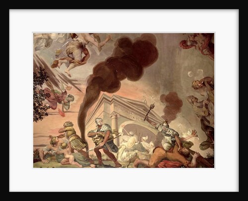 The Triumph of Peace Over War, detail of soldiers looting a temple by Anton Agelo Bonifazi