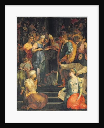 The Marriage of the Virgin, 1523 by Giovanni Battista Rosso Fiorentino