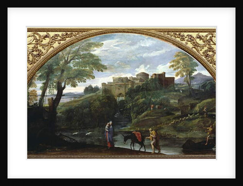 The Flight into Egypt by Annibale Carracci