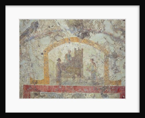 A decorated vault from the vestibule of the upper level of the catacombs by Anonymous