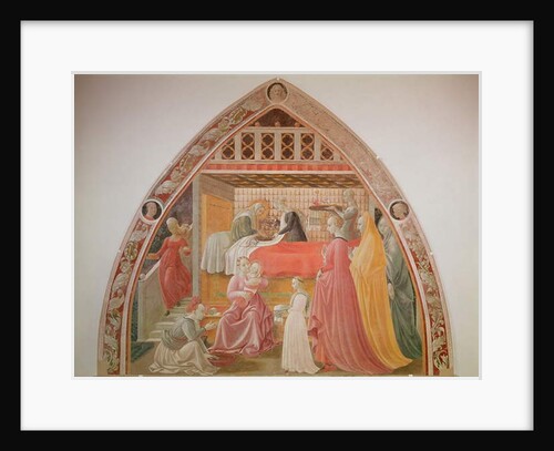 The Birth of the Virgin by Paolo Uccello
