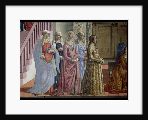 The Birth of the Virgin by Domenico Ghirlandaio