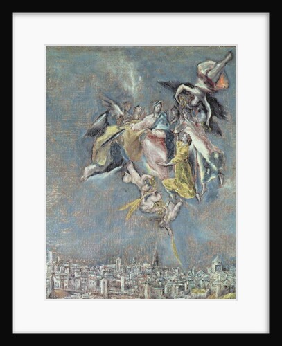 View and Map of the Town of Toledo by El Greco