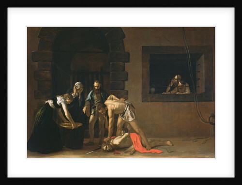The Decapitation of St. John the Baptist, 1608 by Michelangelo Merisi da Caravaggio