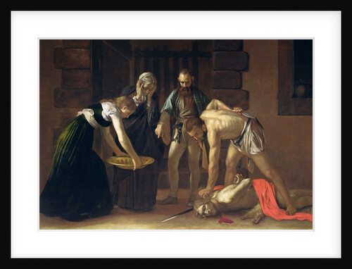 The Decapitation of St. John the Baptist, 1608 by Michelangelo Merisi da Caravaggio