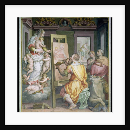St. Luke Painting the Virgin by Giorgio Vasari