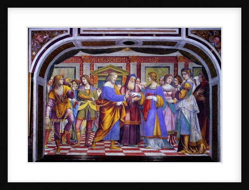 The Marriage of the Virgin, 1525 by Bernardino Luini