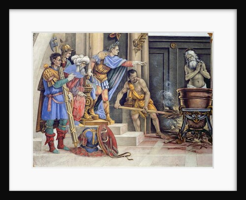 North wall of Strozzi Chapel, The Martyrdom of St. John the Evangelist, c.1457-1502 by Filippino Lippi