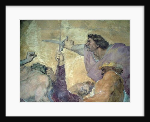 Detail of Punishment of the Doctor, Villa Medicea di Careggi by George Frederic Watts