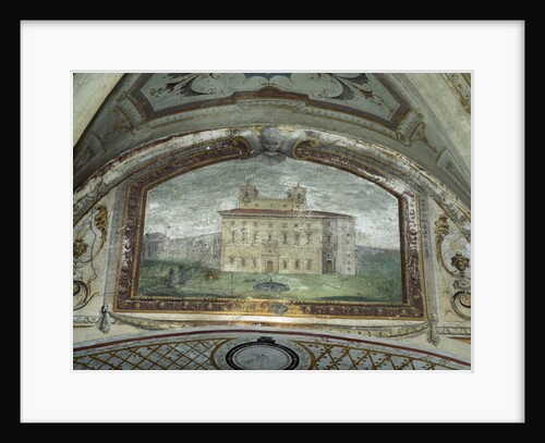Detail of a fresco, Villa Medicea di Careggi by Michelozzo di Bartolommeo