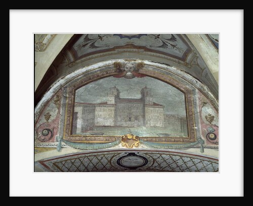 Detail of a ceiling, Villa Medicea di Careggi by Michelozzo di Bartolommeo