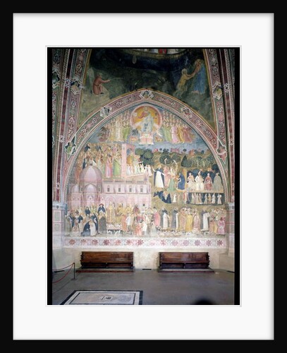 The Church Militant and Triumphant, in the Spanish Chapel, c.1369 by Andrea di Bonaiuto (fl.1343-77)
