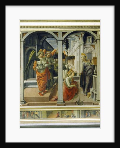 Annunciation, c.1445 by Fra Filippo Lippi