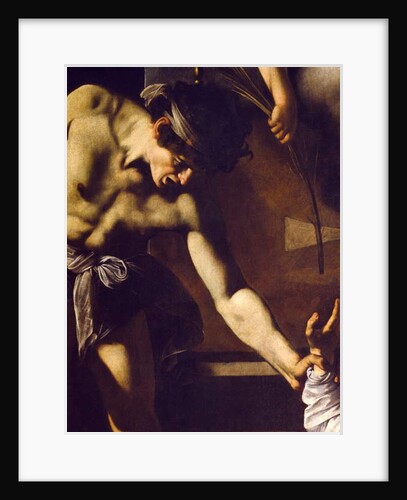 The Martyrdom of St. Matthew, detail, 1599-1600 by Michelangelo Merisi da Caravaggio