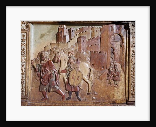 The Delivery of Granada Retable, 15th century by Felipe Bigarny or Vigarny