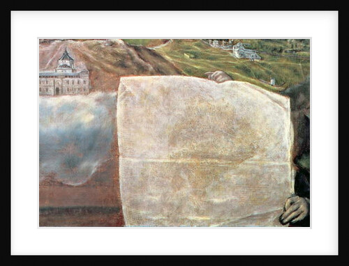 View and Map of the Town of Toledo by El Greco