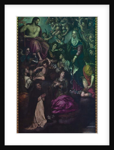 The Vision of St. Hyacinth by Alessandro Allori