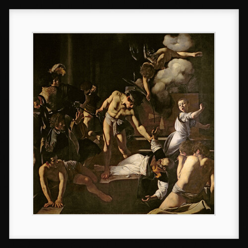 The Martyrdom of St. Matthew, 1599-1600 by Michelangelo Merisi da Caravaggio