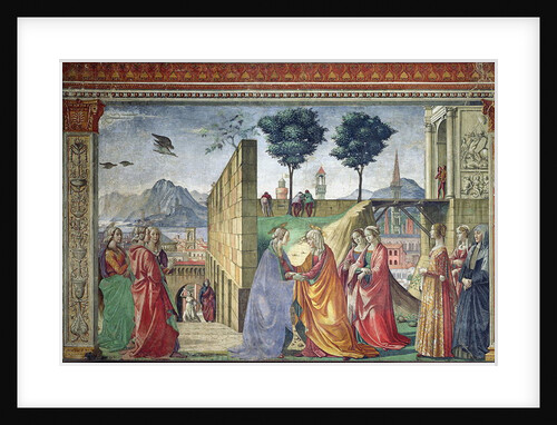 The Visitation by Domenico Ghirlandaio
