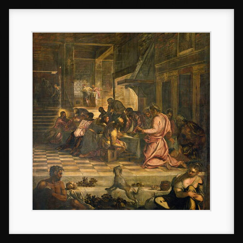 The Last Supper, 1579 by Jacopo Robusti Tintoretto