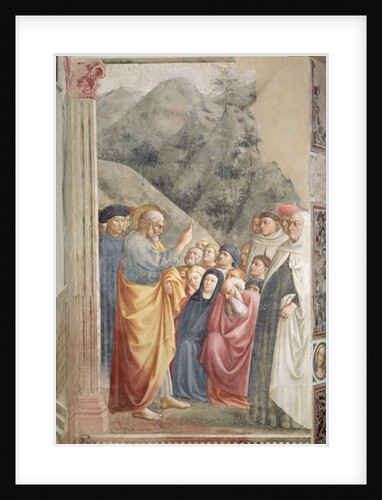 St. Peter Preaching in Jerusalem, c.1427 by Tommaso Masolino da Panicale