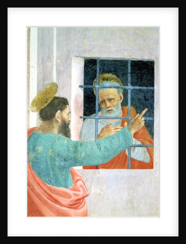 St. Peter Visited in Jail by St. Paul, c.1480 by Filippino Lippi