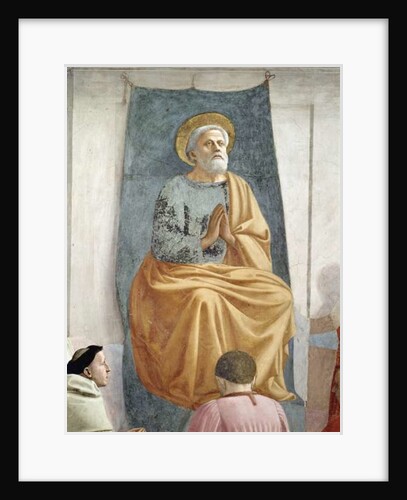 St. Peter Enthroned as First Bishop of Antioch, c.1427 by Tommaso Masaccio