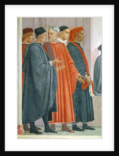 The Raising of the Son of Theophilus, King of Antioch by T. & Lippi F. (1457/8-1504) Masaccio