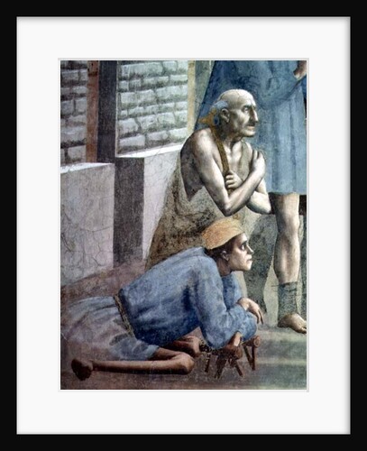 St. Peter Healing With His Shadow, c.1427 by Tommaso Masaccio