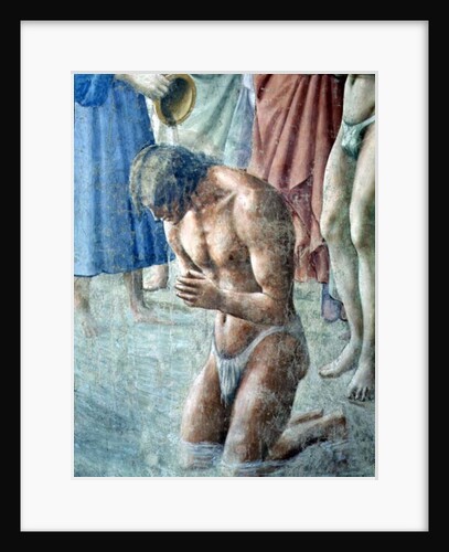 St. Peter Baptising the Neophytes by Tommaso Masaccio