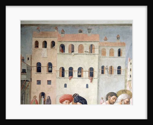 St. Peter Healing a Cripple and the Raising of Tabitha, c.1427 by Tommaso Masolino da Panicale