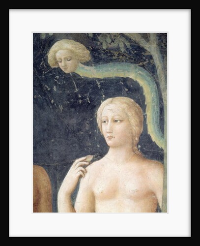 The Temptation of Adam and Eve, c.1427 62320e: Detail of The Temptation of Adam and Eve, c.1427 by Tommaso Masolino da Panicale