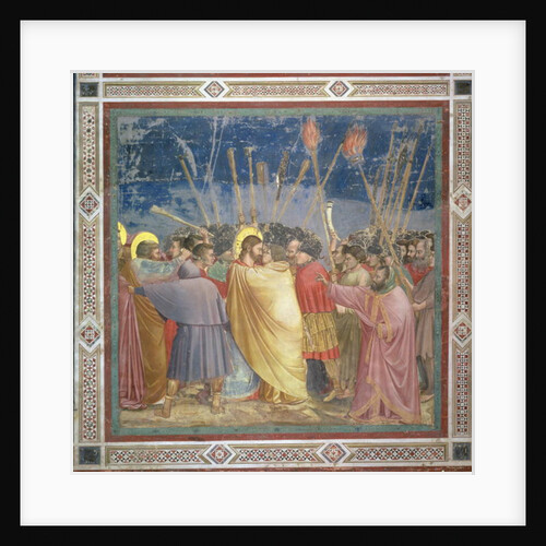 The Betrayal of Christ, c.1305 by Giotto
