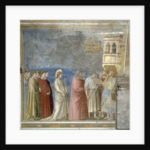The Virgin's Wedding Procession, c.1305 by Giotto