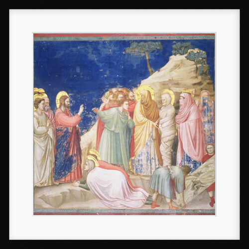 The Raising of Lazarus, c.1305 by Giotto