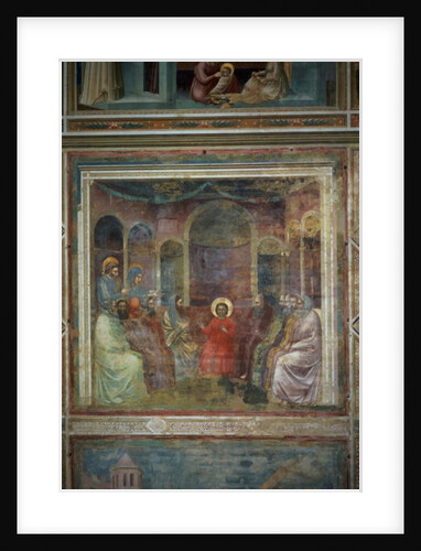 Christ Among the Doctors, c.1305 by Giotto (c.1266-1337)