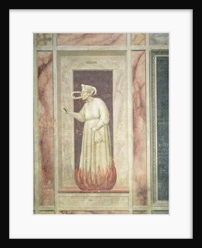 Envy, c.1305 by Giotto (c.1266-1337)