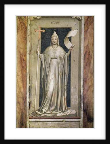 Faith, c.1305 by Giotto (c.1266-1337)