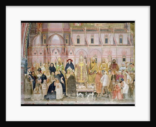 The Church Militant and Triumphant by Andrea di Bonaiuto
