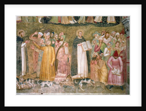 The Church Militant and Triumphant by Andrea di Bonaiuto