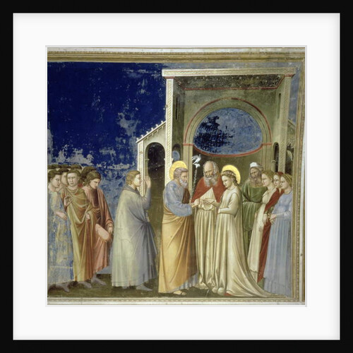The Marriage of the Virgin, c.1305 by Giotto (c.1266-1337)