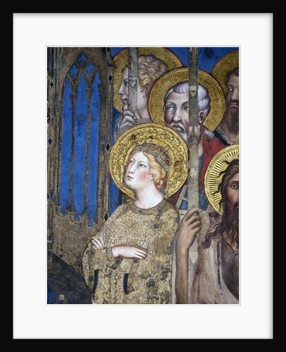 Maesta: St. Catherine of Alexandria, 1315 by Simone Martini