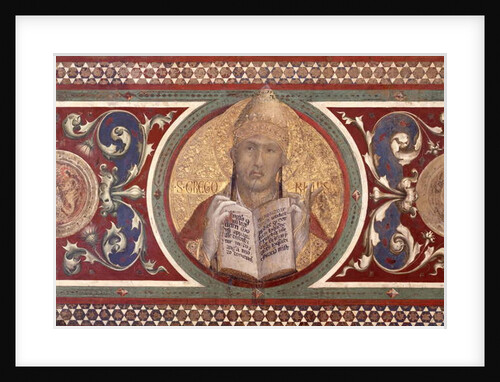 Maesta: St. Gregory by Simone Martini