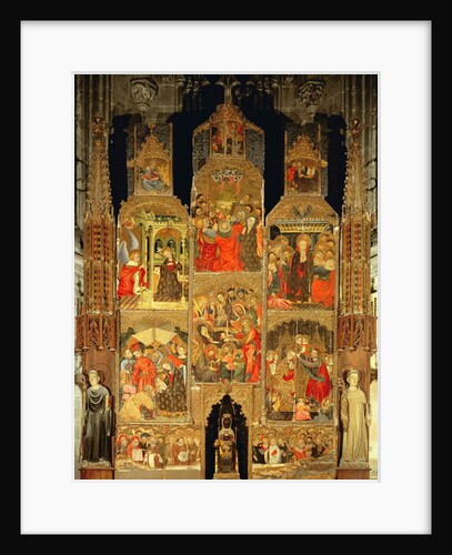 Altarpiece of the Virgin by Lluis Borrassa