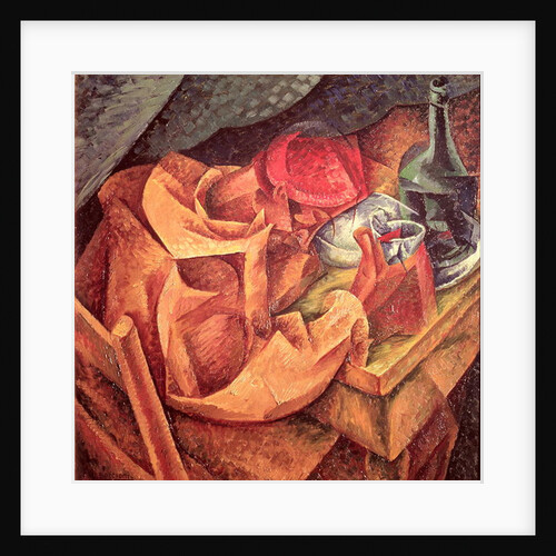 The Drinker, 1914 by Umberto Boccioni