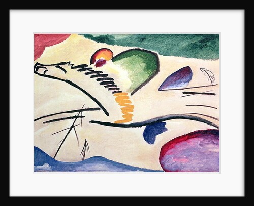 Lyrical, 1911 by Wassily Kandinsky