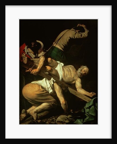 The Crucifixion of St. Peter, 1600-01 by Michelangelo Merisi da Caravaggio